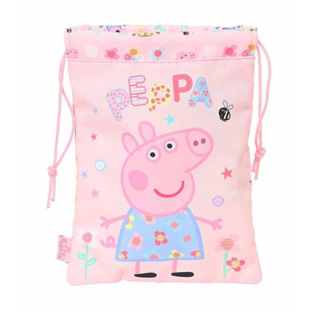 Cutie pentru prânz Peppa Pig Having Fun Sac (20 x 25 cm)