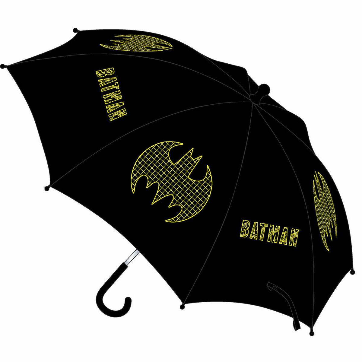 Umbrelă Batman Comix Negru Galben (Ø 86 cm)