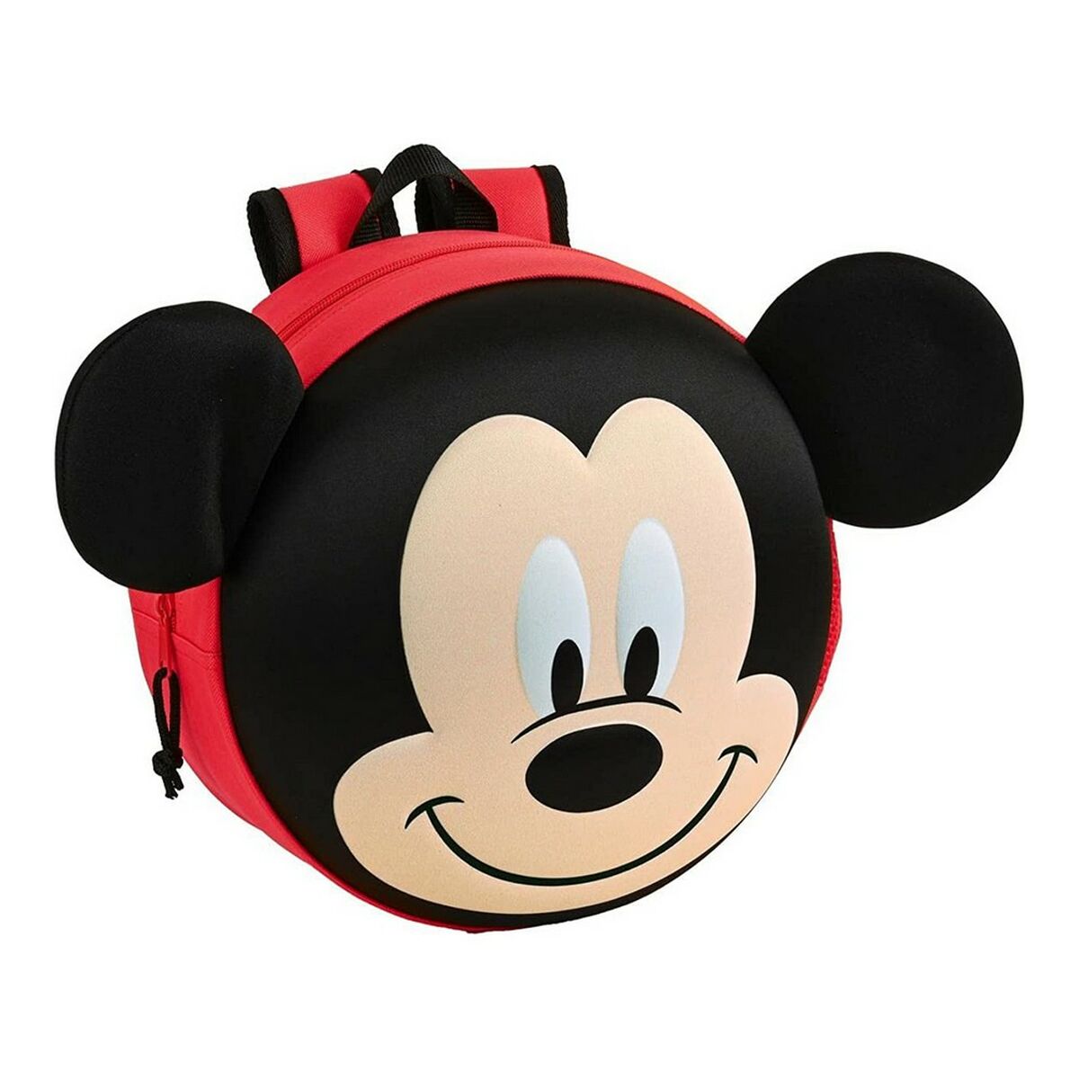 Rucsac pentru Copii 3D Mickey Mouse Clubhouse Roșu Negru (31 x 31 x 10 cm)