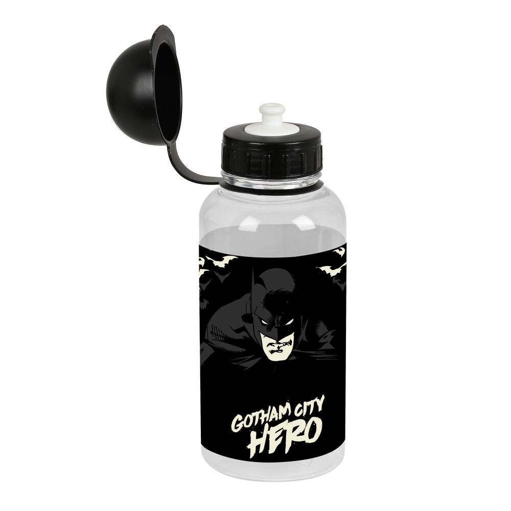 Sticlă de apă Batman Hero Negru PVC (500 ml)