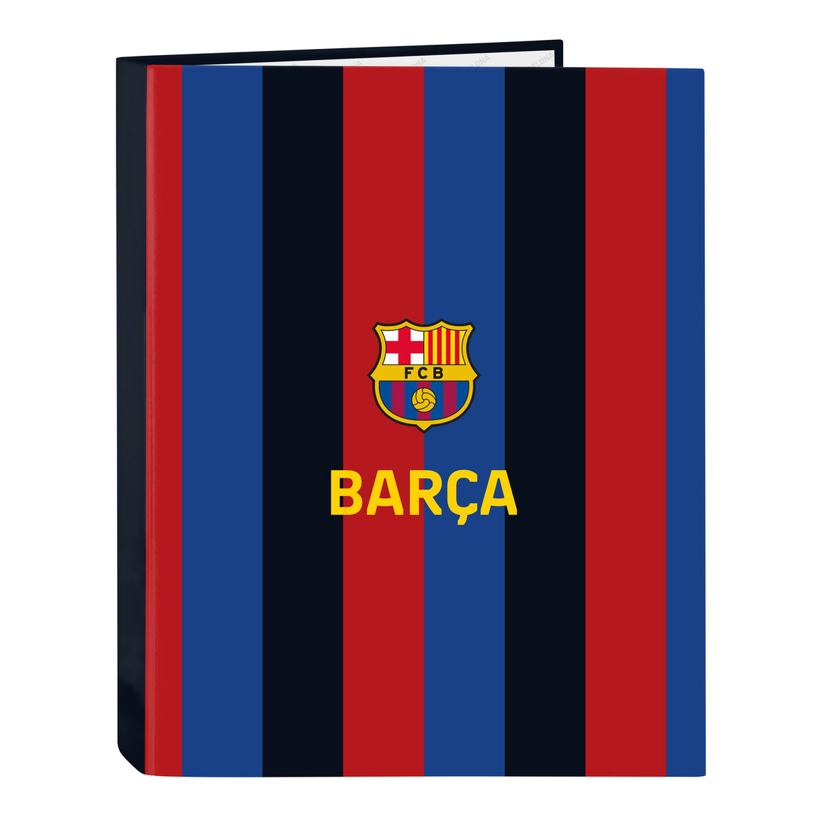 Biblioraft F.C. Barcelona Castaniu Bleumarin A4 (26.5 x 33 x 4 cm)