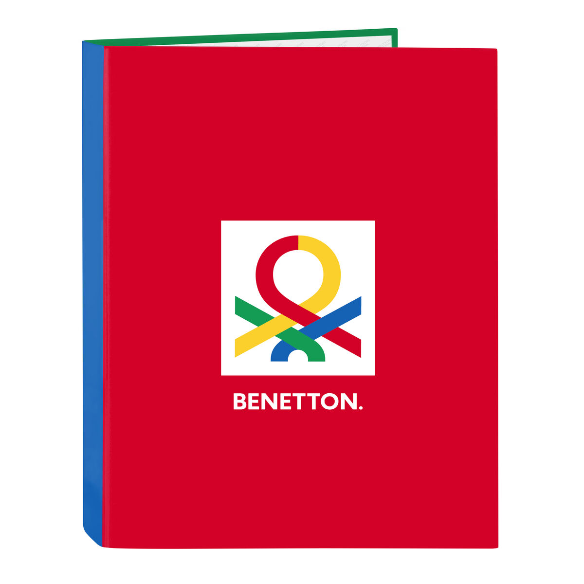 Biblioraft Benetton Pop Gri A4 (26.5 x 33 x 4 cm)