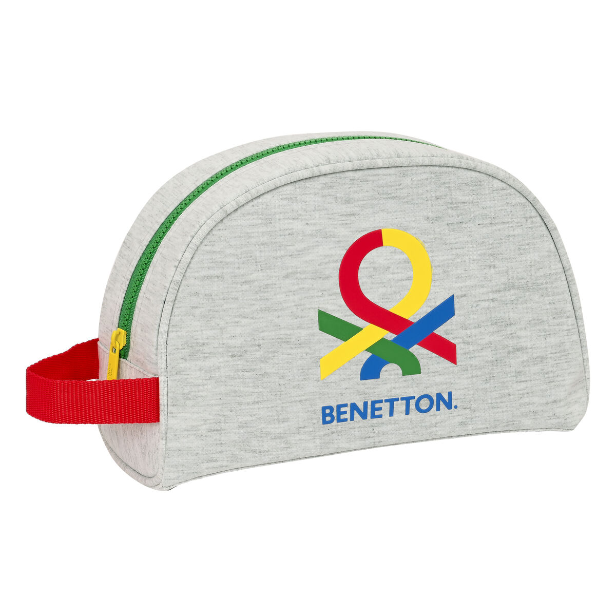 Trusă Școlară Benetton Pop Gri (28 x 18 x 10 cm)