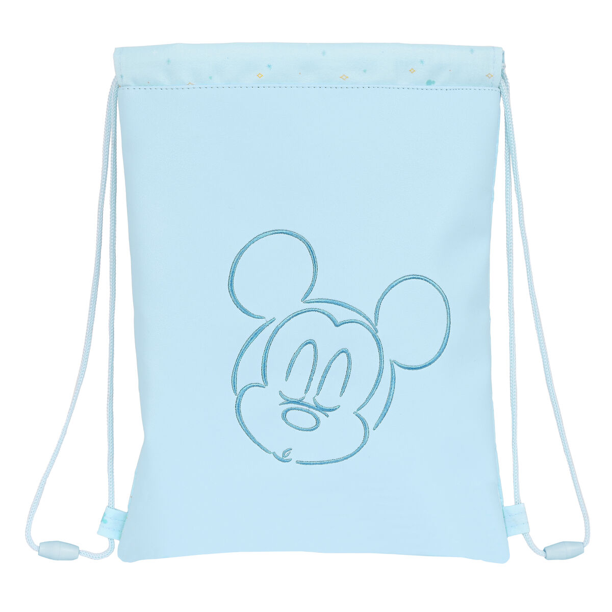 Geantă Rucsac cu Bretele Mickey Mouse Clubhouse Albastru deschis (26 x 34 x 1 cm)