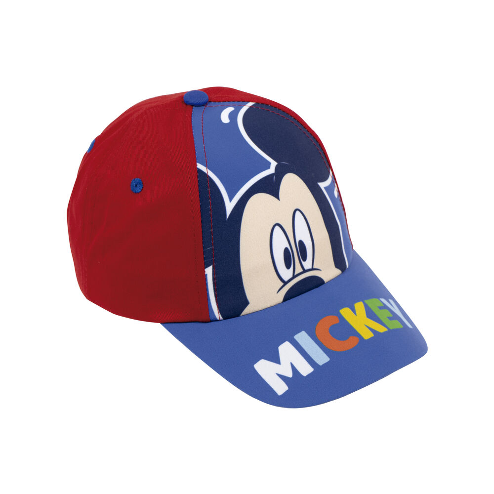 Șapcă pentru Copii Mickey Mouse Happy smiles Albastru Roșu (48-51 cm)