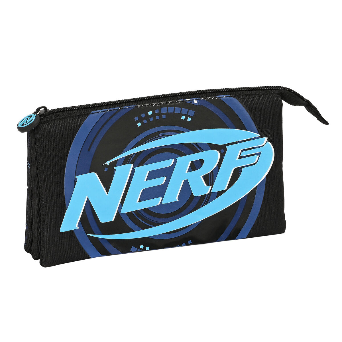 Penar triplu Nerf Boost Negru (22 x 12 x 3 cm)