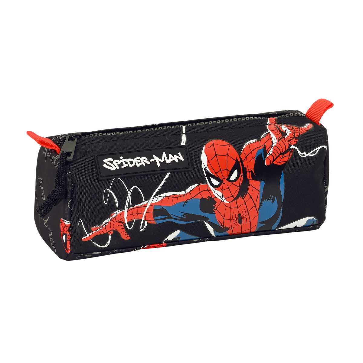 Penar Școlar Spiderman Hero Negru (21 x 8 x 7 cm)