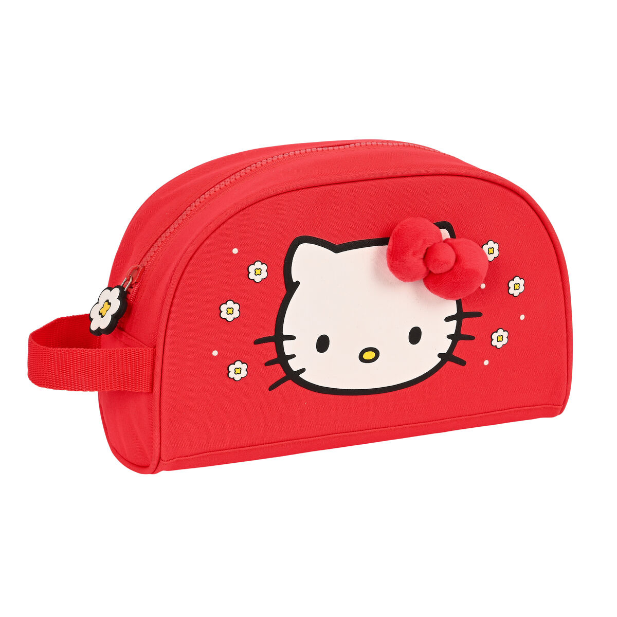 Trusă Școlară Hello Kitty Spring Roșu (26 x 16 x 9 cm)