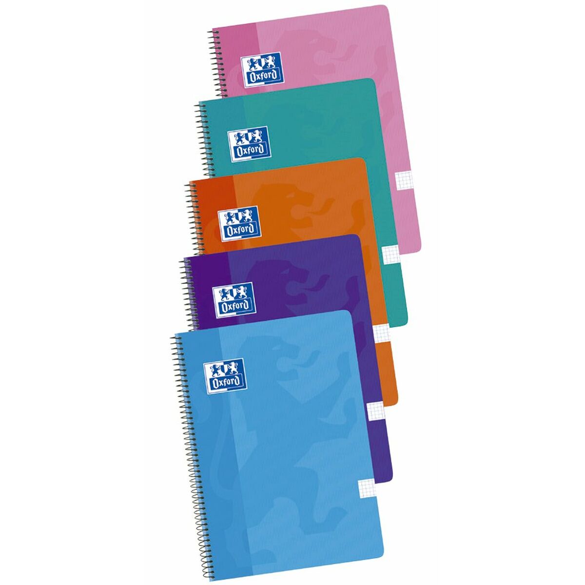 Notebook Oxford Multicolor A4 5 Unități