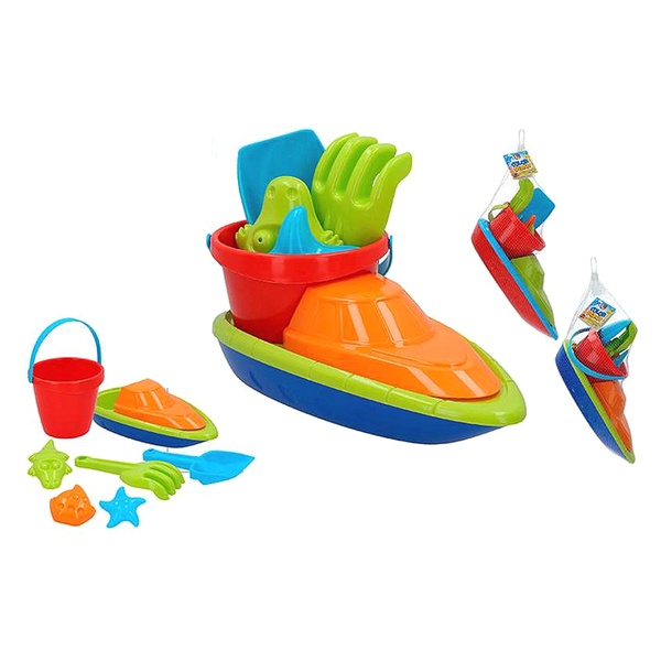 Set de jucării de plajă Ship (7 pcs)