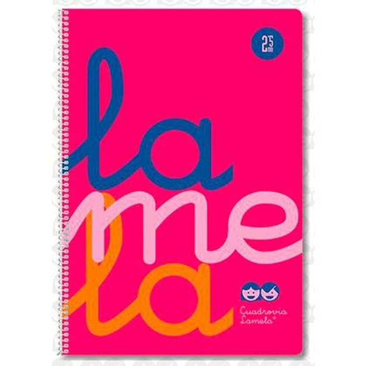 Notebook Lamela Fluor Roz A4 5 Unități