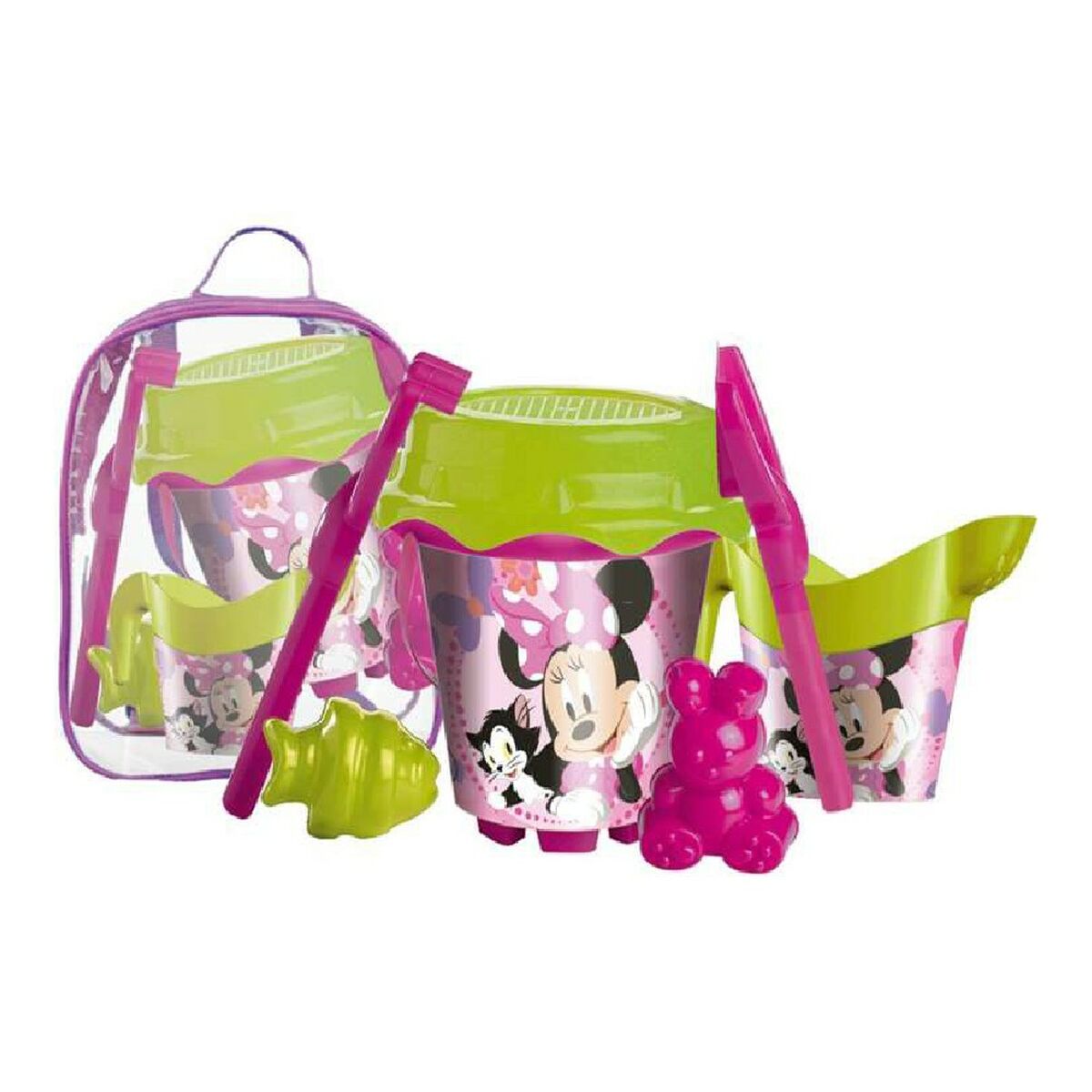 Set de jucării de plajă Unice Toys Minnie Mouse (Ø 18 cm)