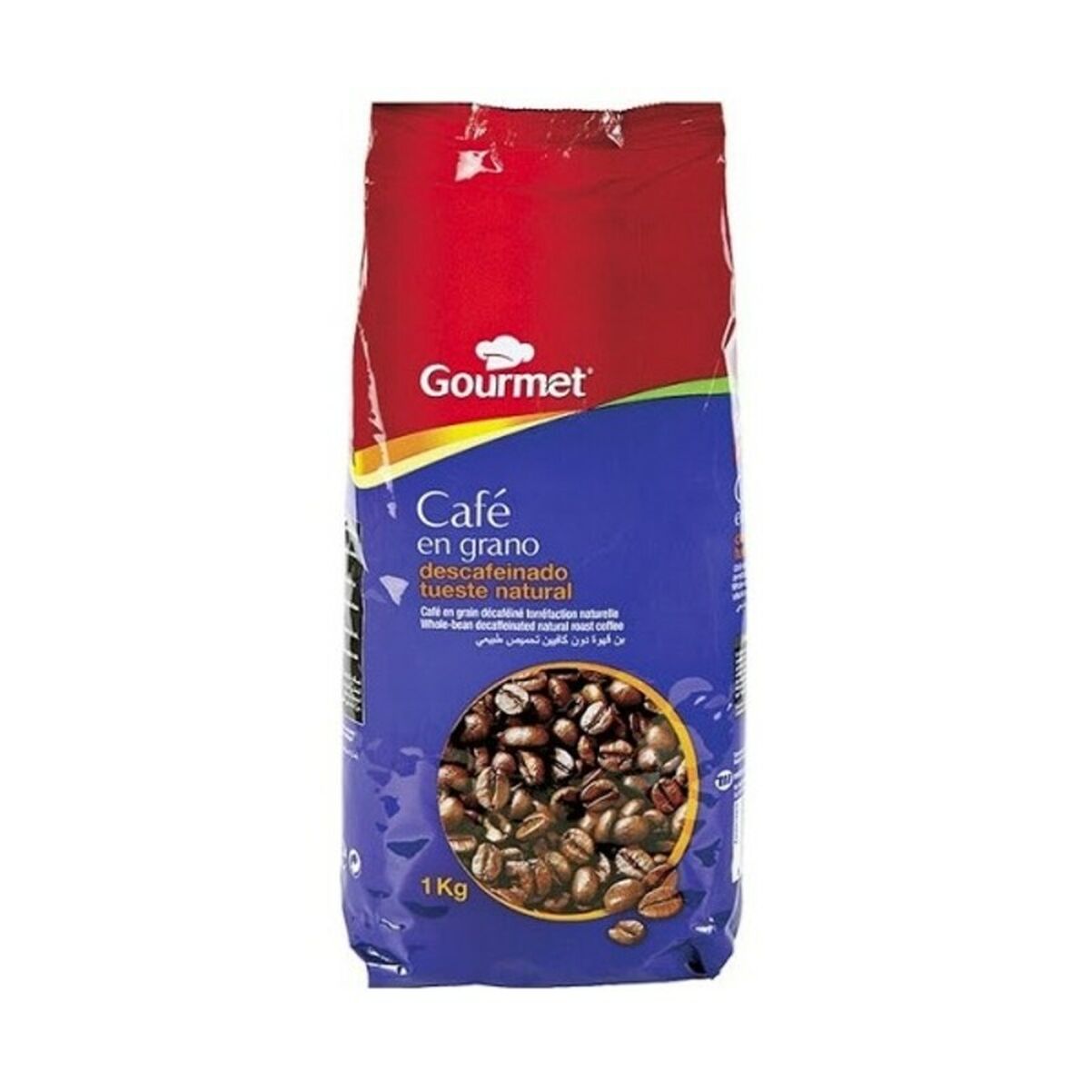 Coffee beans Gourmet Decafeinizat (1 kg)