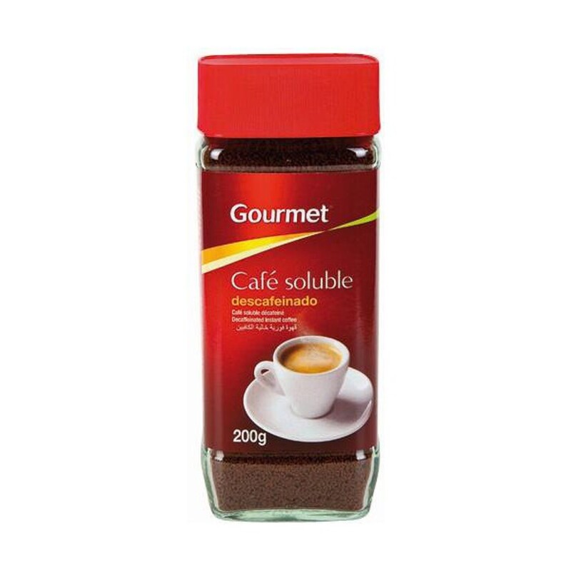 Soluble Coffee Gourmet Decafeinizat (200 g)