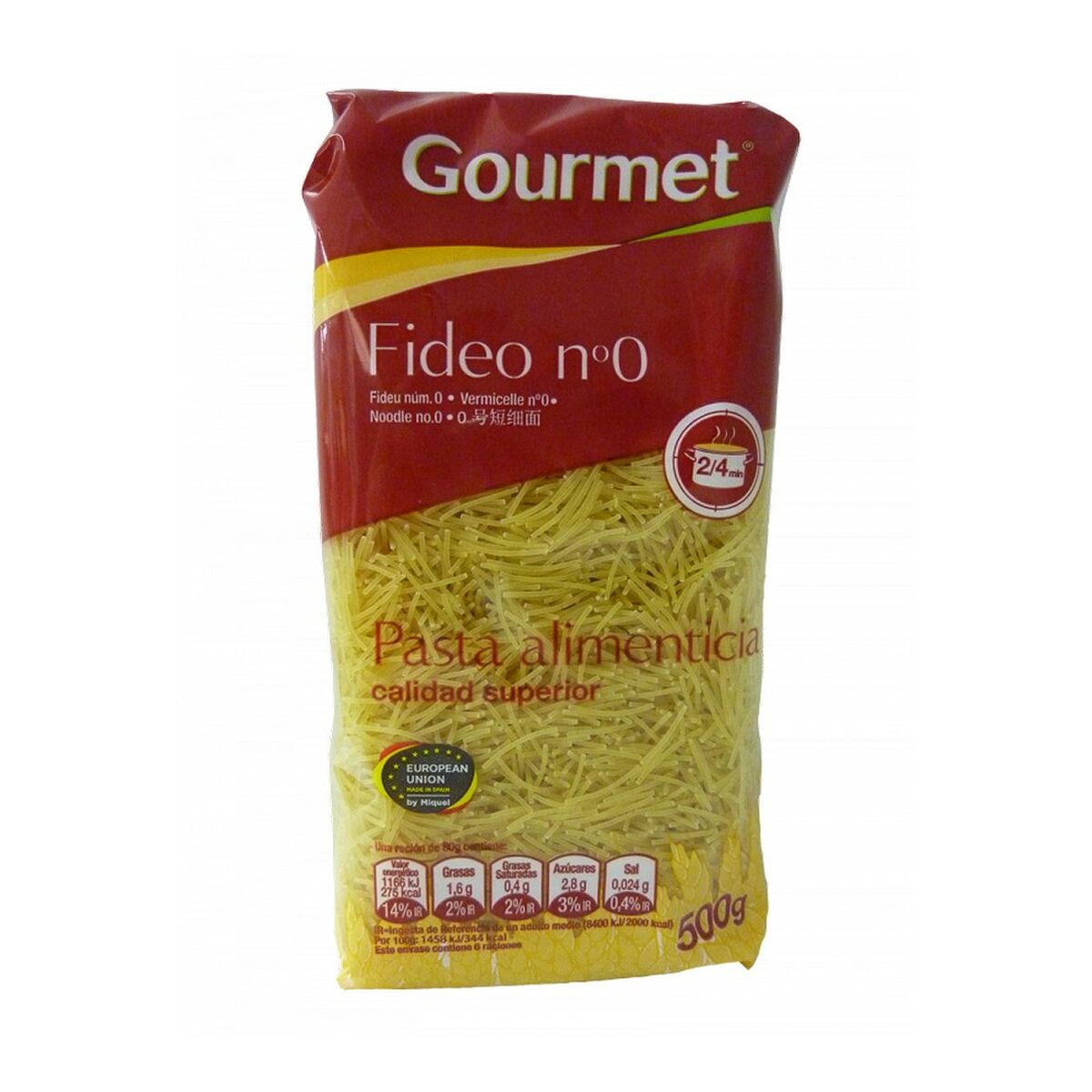 Noodles Gourmet Nº0 (500 g)