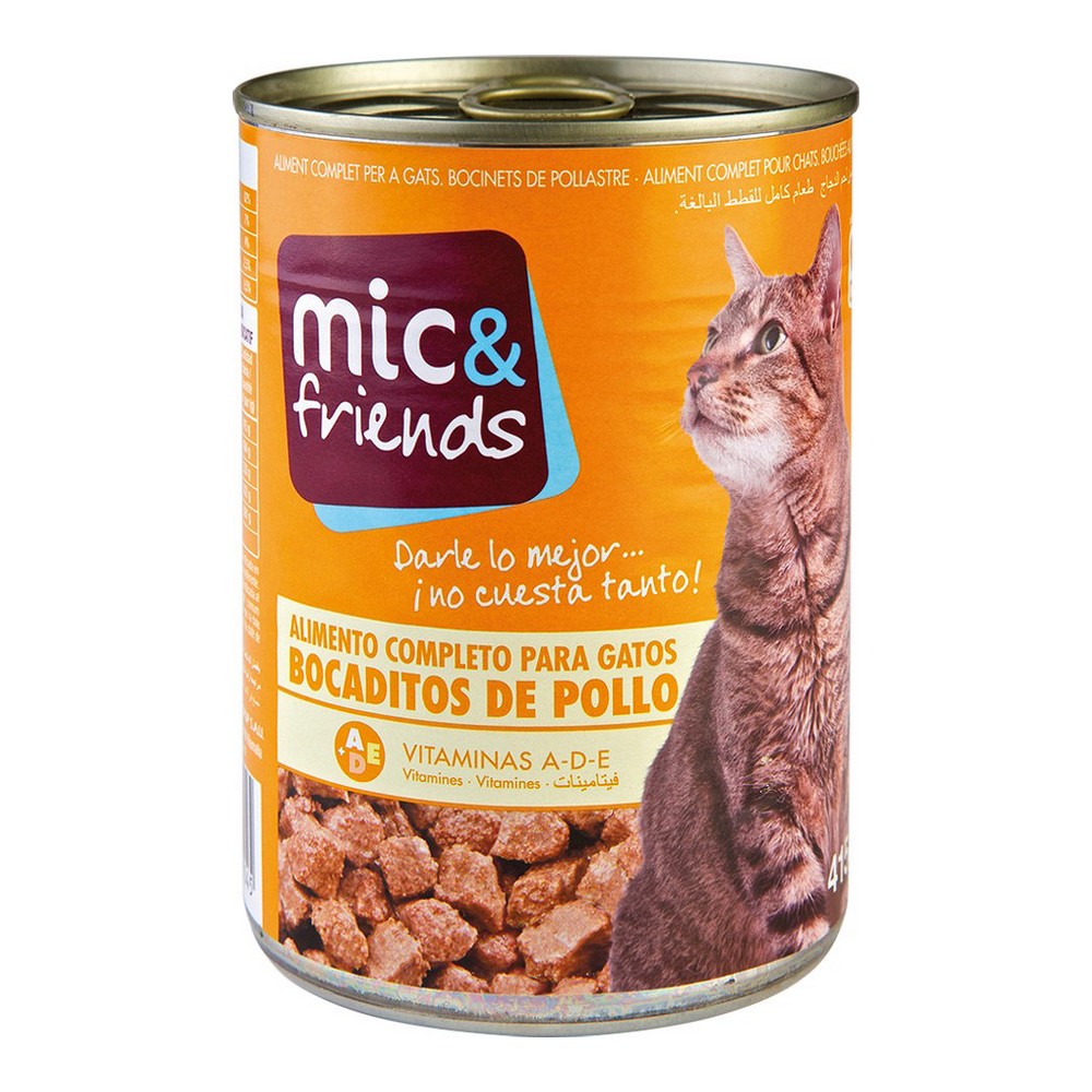 Mâncare pentru pisici Mic&Friends Bocaditos Pollo (425 g)