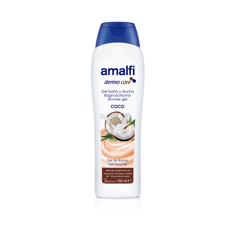 Gel de duș Dermo Care Amalfi Cocos (750 ml)