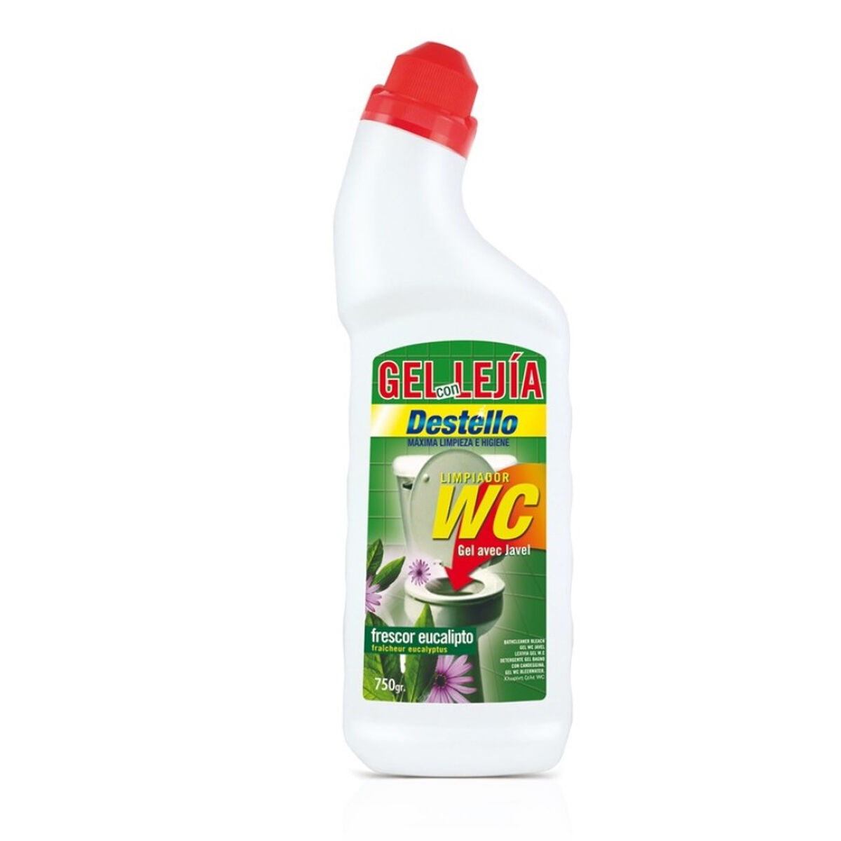 Produs de curățare Destello WC (750 ml)