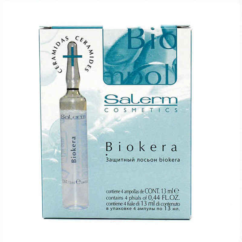 Tratament pentru întărirea părului Salerm Biokera (4 x 13 ml)