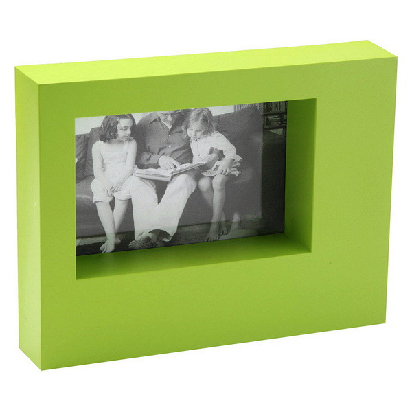 Suport pentru Poze polipropilenă (4 x 21 x 15,5 cm) - Culoare Verde