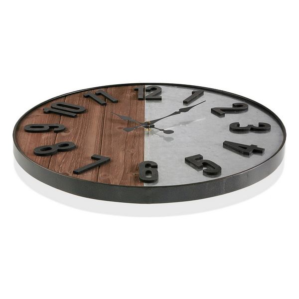 Ceas de Perete Lemn MDF/Metal (5 x 60 x 60 cm)