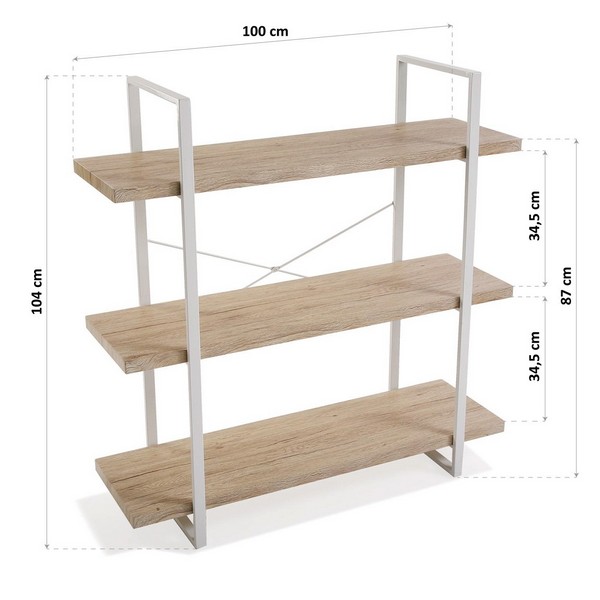 Raft Lemn (33 X 104 x 100 cm)