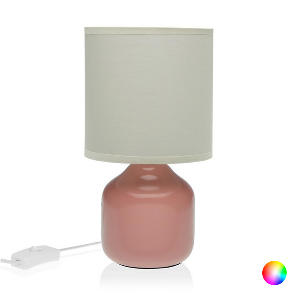 Lampă de Masă Basic Ceramică (14 x 26 x 14 cm) - Culoare Alb