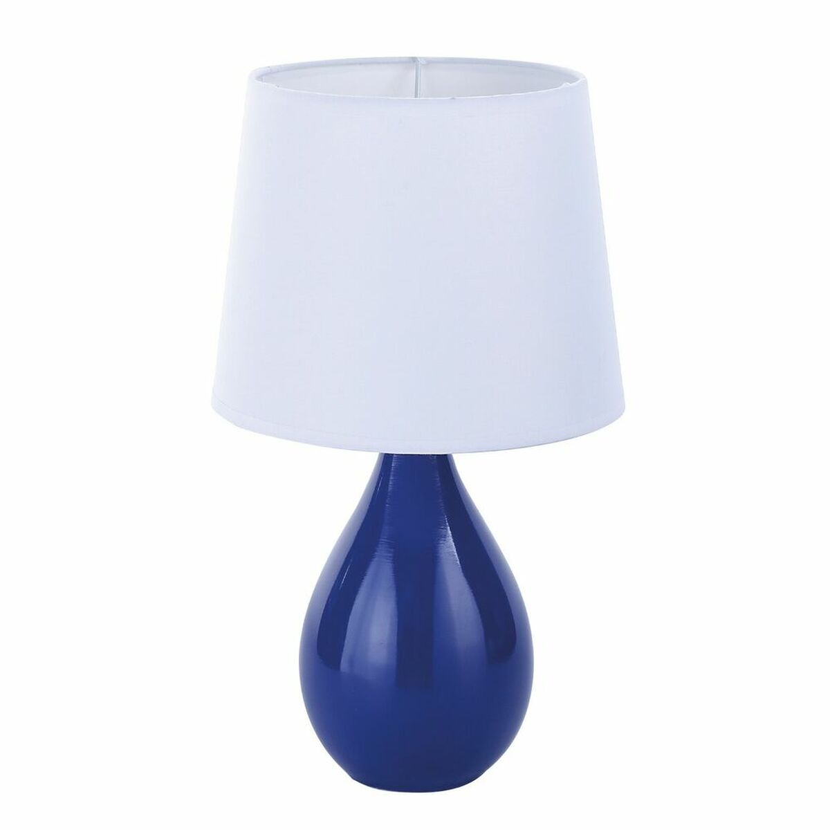 Lampă de masă Aveiro Albastru Ceramică (20 x 35 x 20 cm)