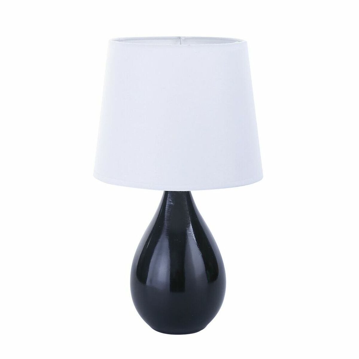 Lampă de masă Camy Negru Ceramică (20 x 35 x 20 cm)