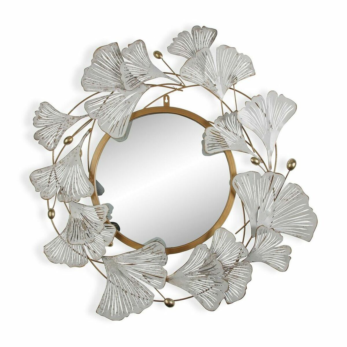 Oglindă de perete Argintiu Oglindă Metal (70 x 2 x 70 cm) (2,25 x 30 x 70 cm)