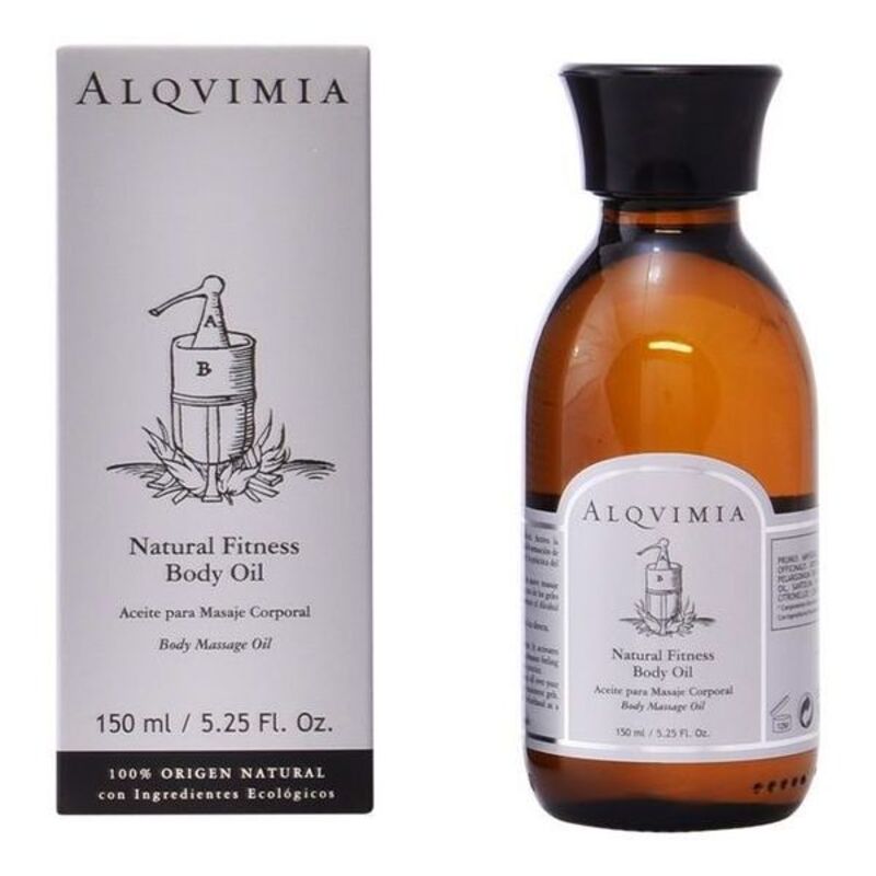 Ulei masaj Natural Fitness Body Oil Alqvimia (150 ml)