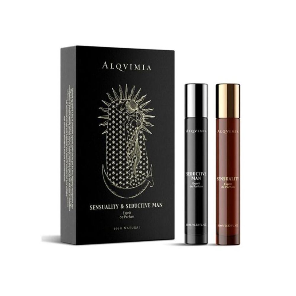 Set de Parfum Erotic Alqvimia Sensuality & Seductive Man (2 pcs)