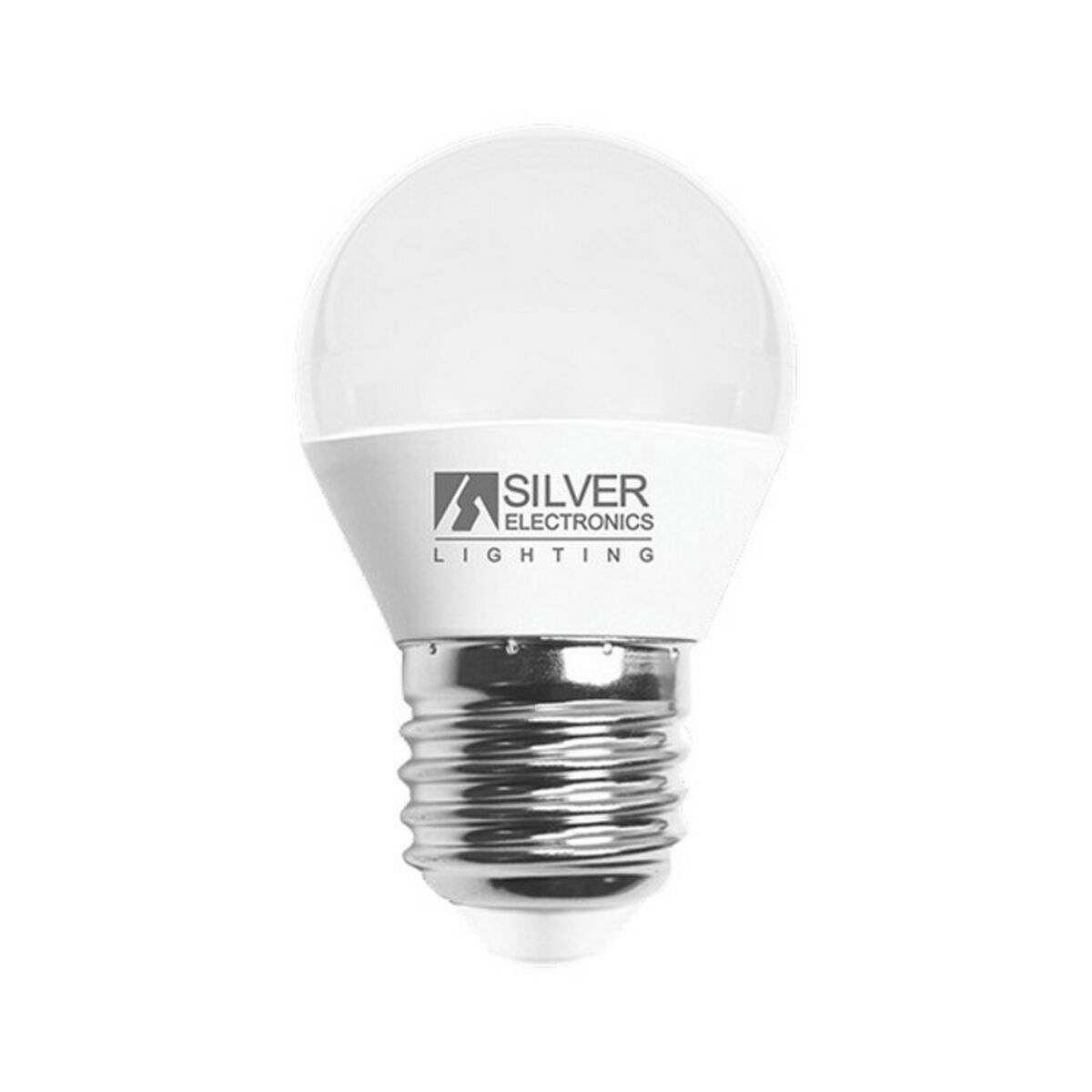 Bec LED Sferic Silver Electronics 960727 E27 7W Lumină caldă - Selectați opțiunea dvs 3000K