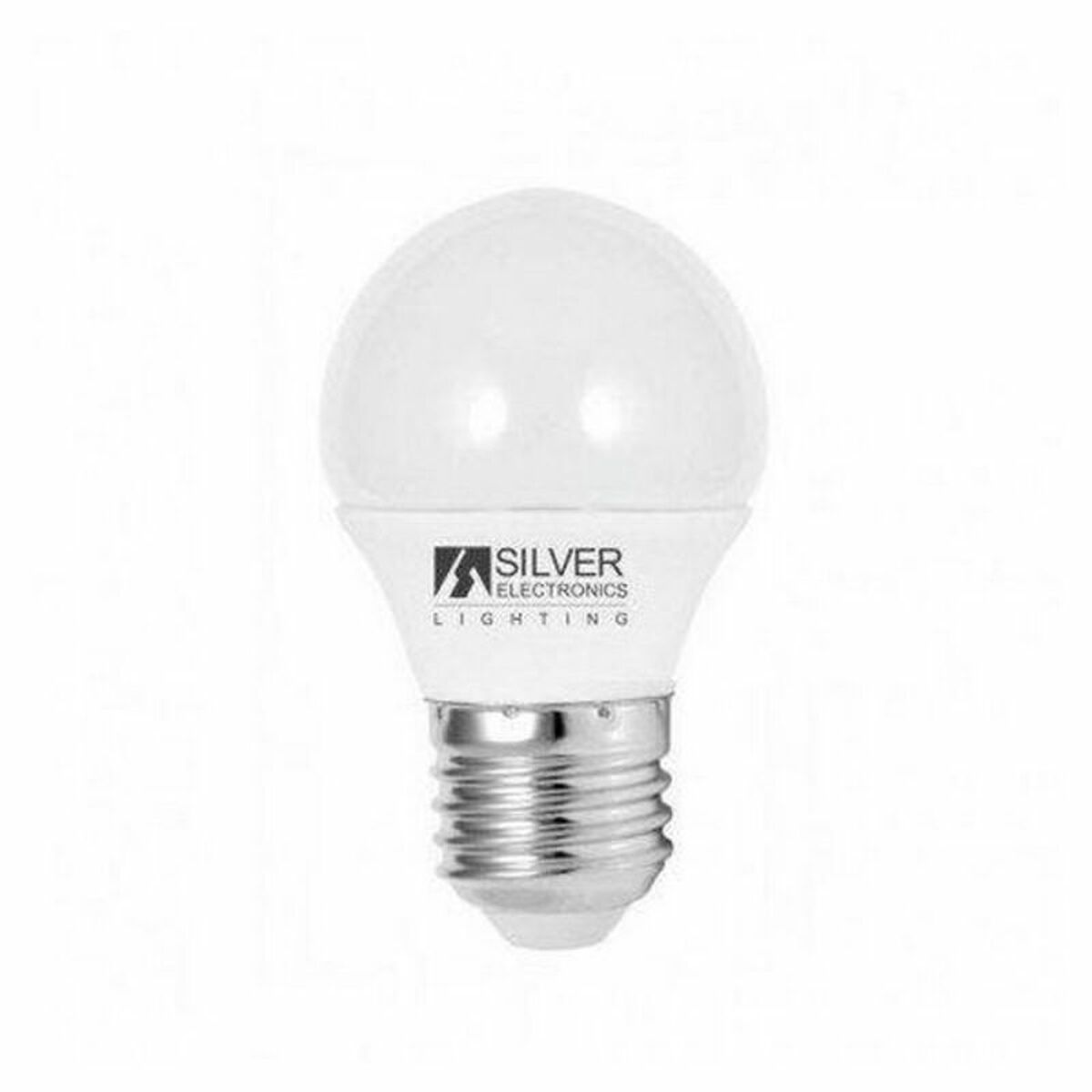 Bec LED Sferic Silver Electronics ECO E27 5W Lumină albă - Selectați opțiunea dvs 6000K