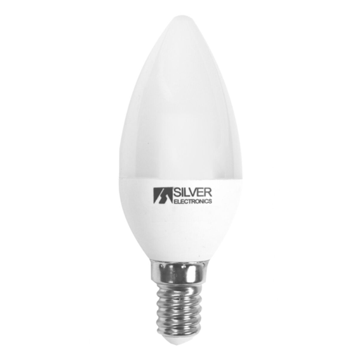 Bec LED Lumânare Silver Electronics Eco E14 5W 3000K A+ (Lumină caldă)