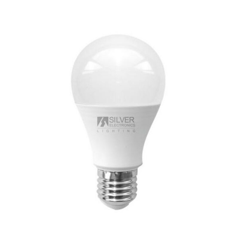 Bec LED Sferic Silver Electronics ECO E27 15W Lumină albă - Selectați opțiunea dvs 6000K
