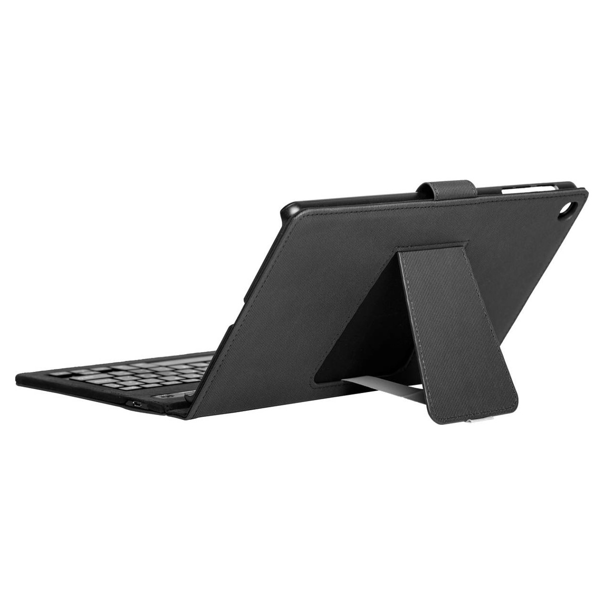 Husă pentru Tabletă și Tastatură Silver HT Galaxy Tab A8 Negru