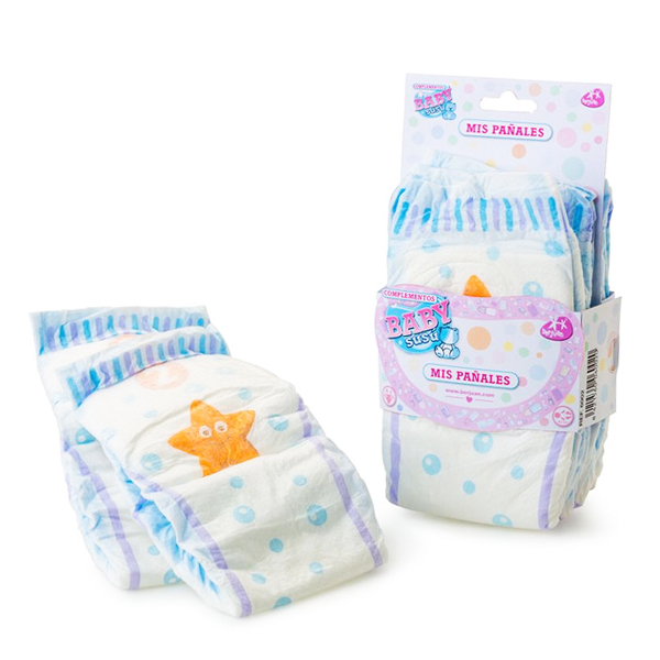 Accesorii pentru papusi Baby Susu Diapers Set Berjuan