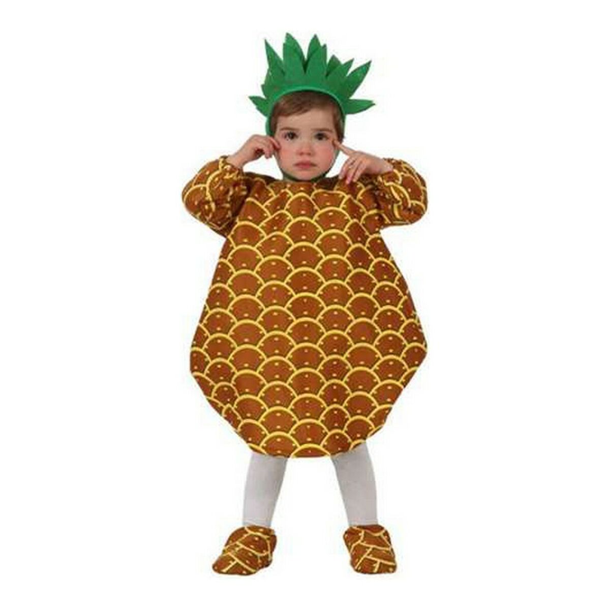 Costum Deghizare pentru Bebeluși Ananas - Mărime 6-12 Luni
