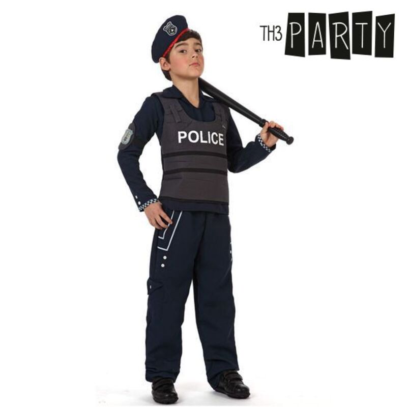Costum Deghizare pentru Copii Th3 Party Polițist - Mărime 5-6 Ani