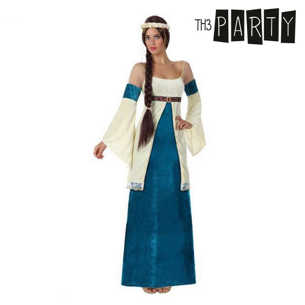 Costum Deghizare pentru Adulți Damă medievală (2 Pcs) - Mărime XS/S