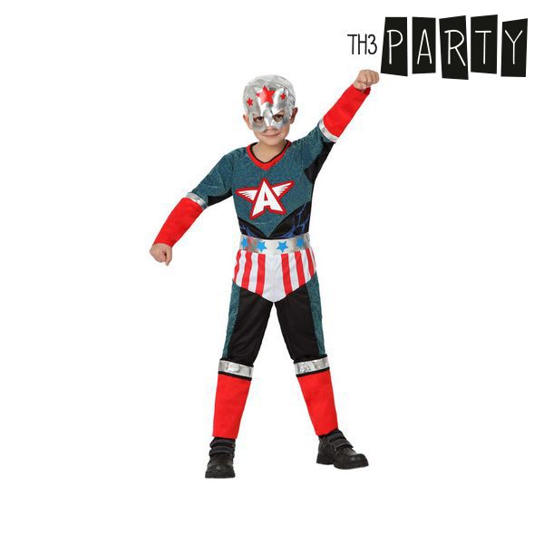 Costum Deghizare pentru Copii Supererou - Mărime 5-6 Ani