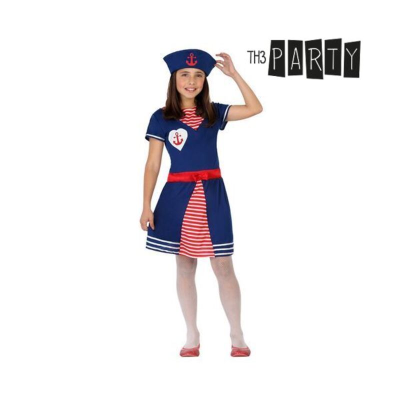 Costum Deghizare pentru Copii Femeie marinar - Mărime 3-4 Ani