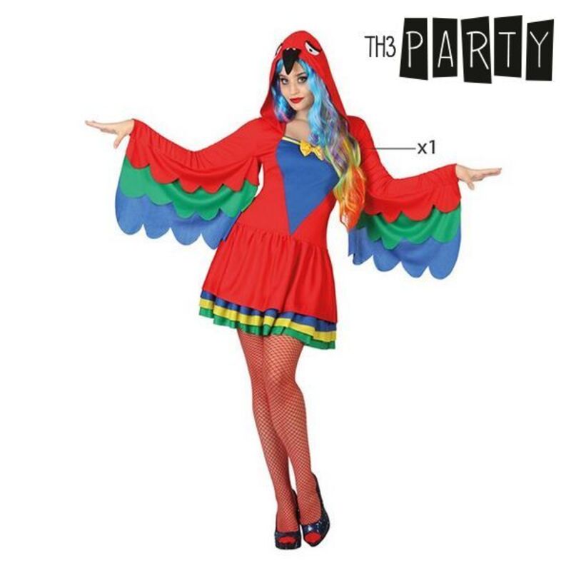 Costum Deghizare pentru Adulți Papagal - Mărime XS/S