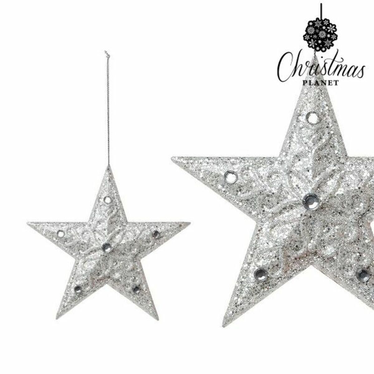 Ornament de Crăciun Christmas Planet 8179 (10 cm) Argintiu