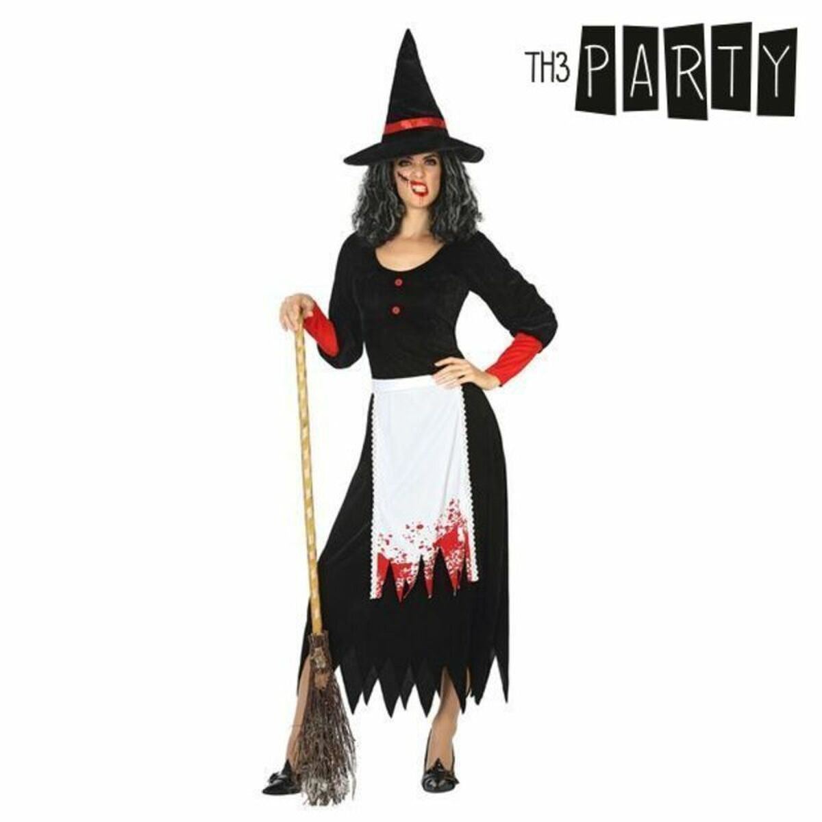 Costum Deghizare pentru Adulți Vrăjitoare - Mărime XS/S