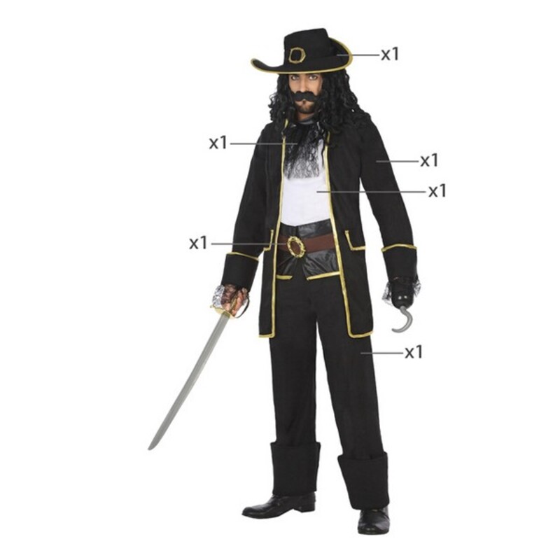 Costum Deghizare pentru Adulți Pirat - Mărime M/L