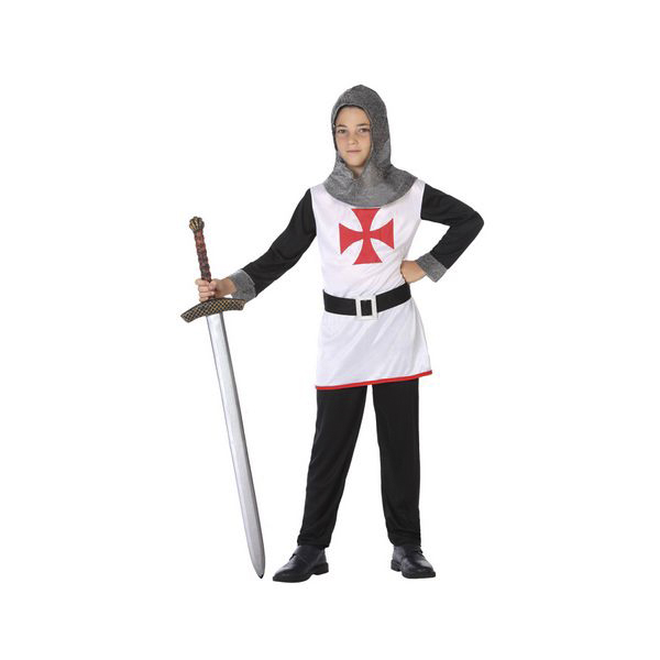 Costum Deghizare pentru Copii Cavalerul cruciadelor (4 Pcs) - Mărime 3-4 Ani