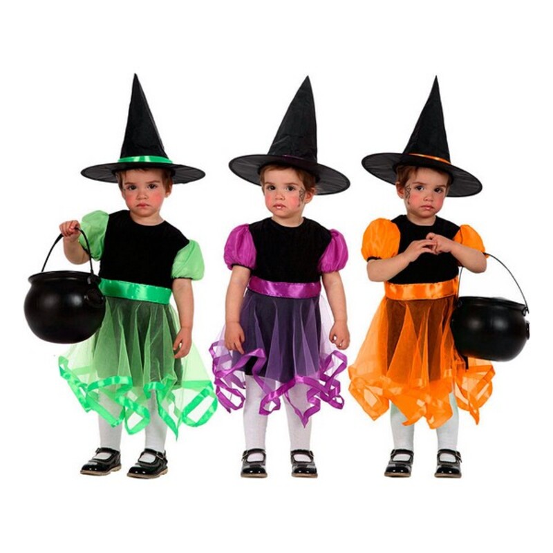 Costum Deghizare pentru Bebeluși Vrăjitoare (24 Luni)