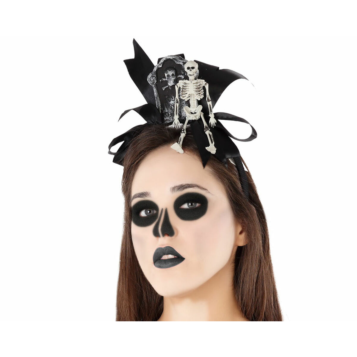 Diademă Craniu Halloween